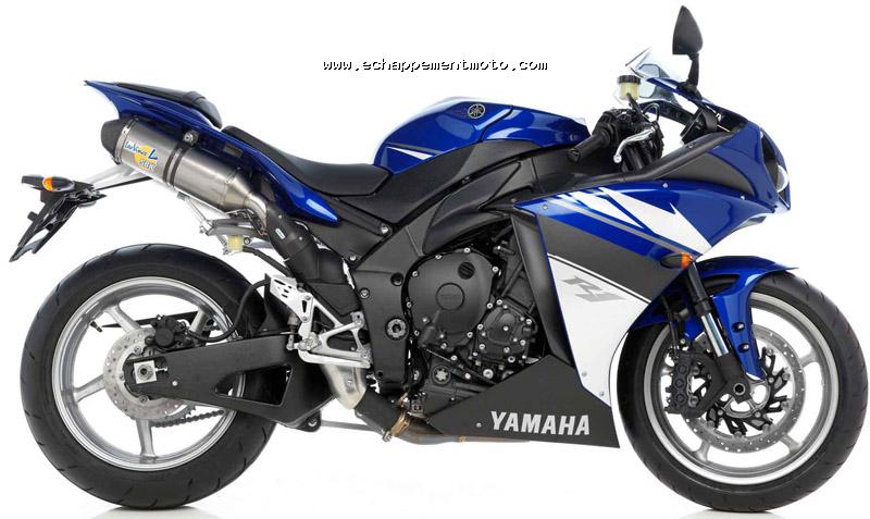 echappement moto YAMAHA R1 2009 leovince factory